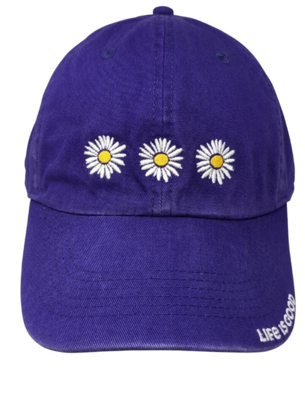 Life is Good Purple Ball Cap